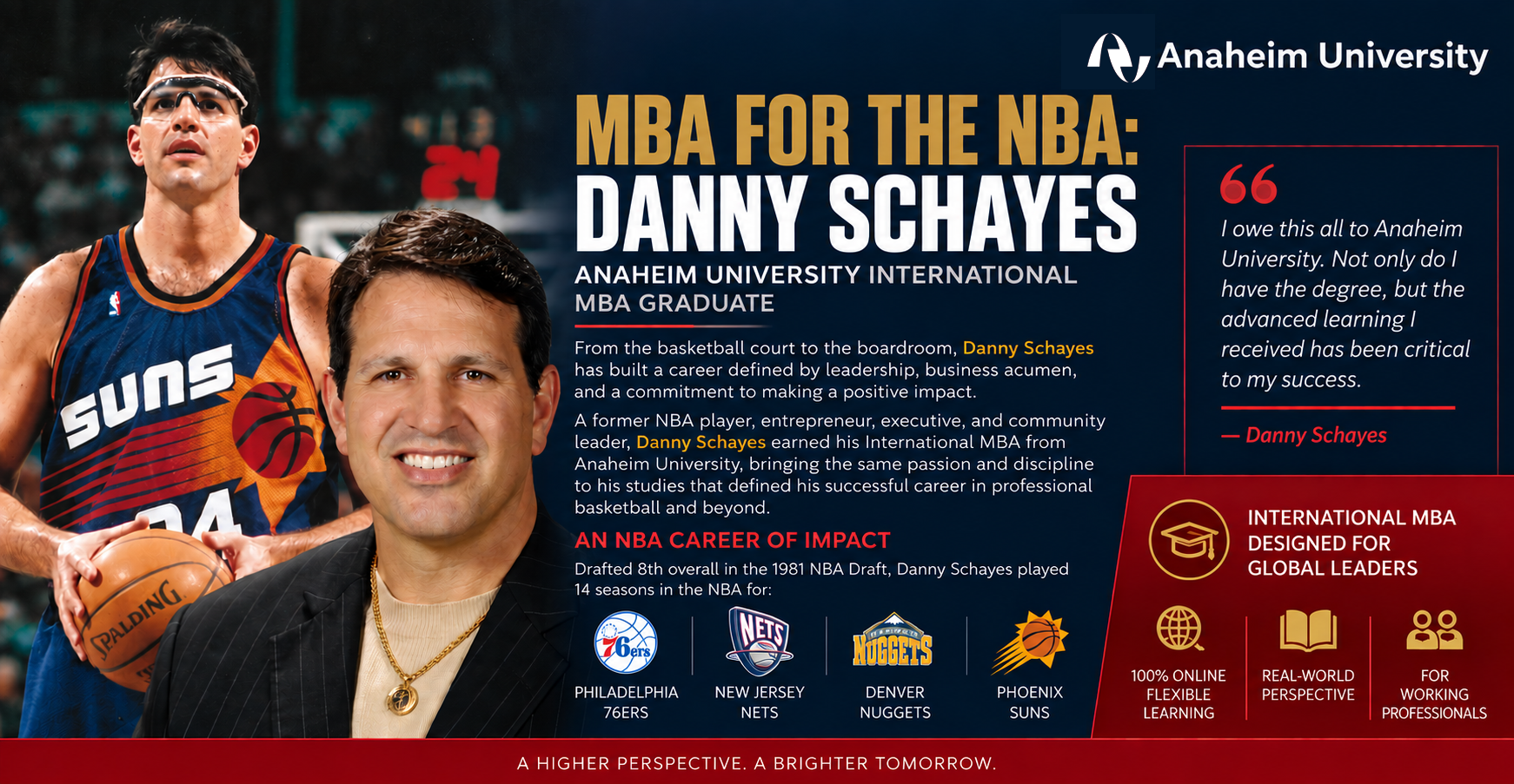 Former professional NBA player Danny Shayes