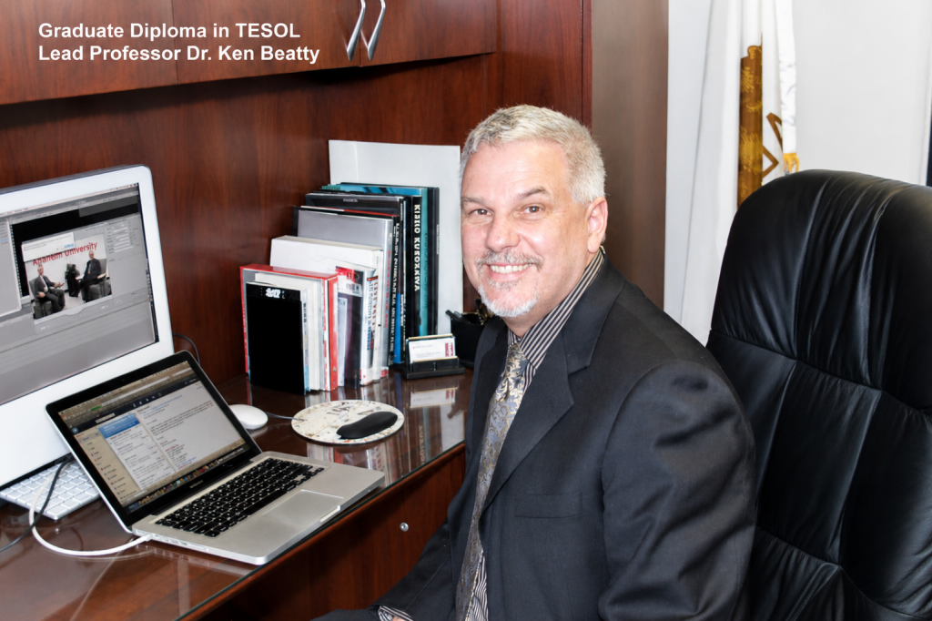 Graduate Diploma in TESOL Lead Professor Dr Ken Beatty