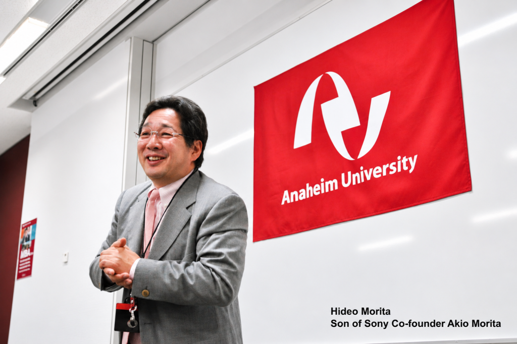 Hideo Morita, son of Sony founder Akio Morita