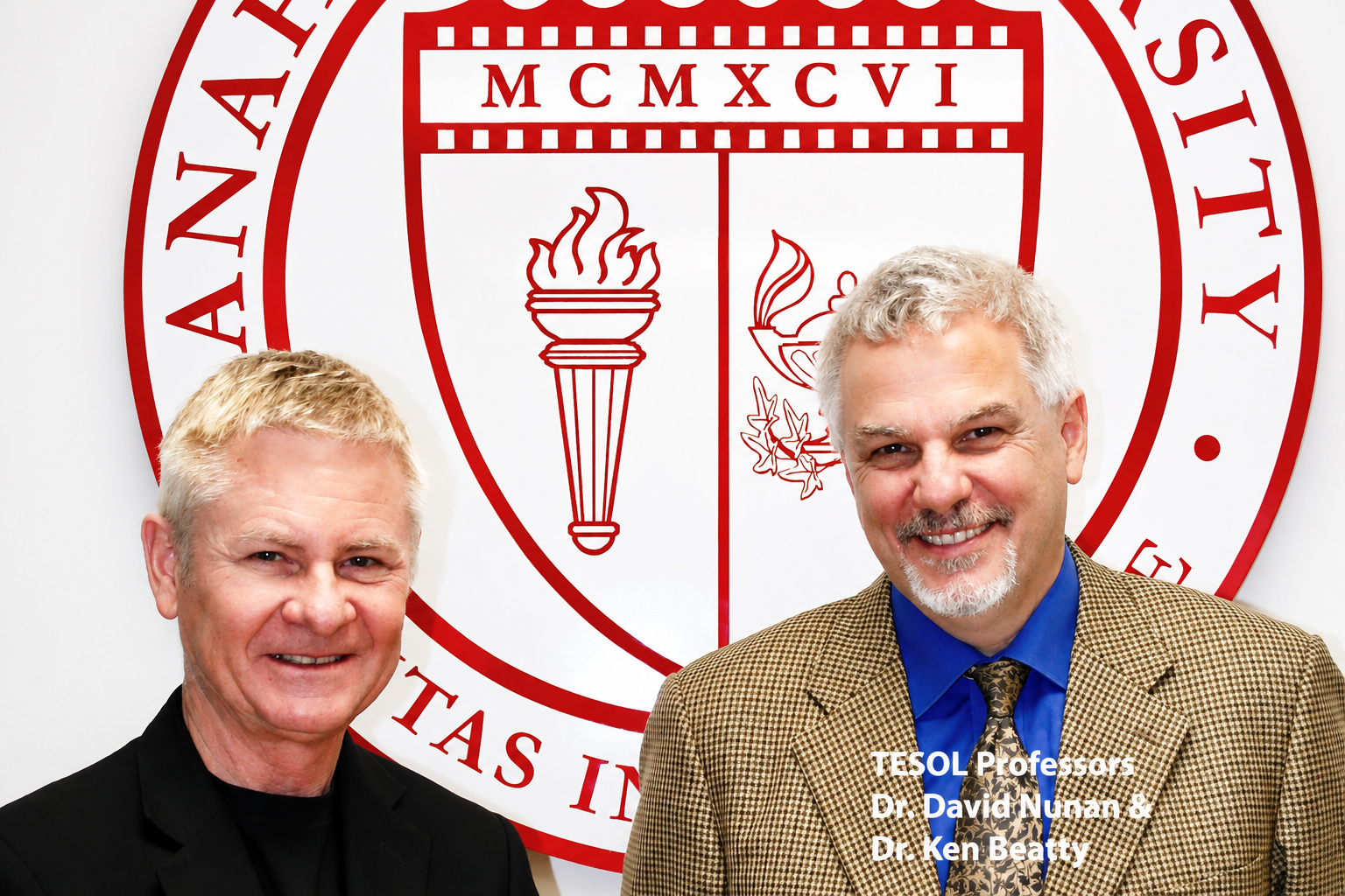 TESOL Professors Dr David Nunan and Dr. Ken Beatty