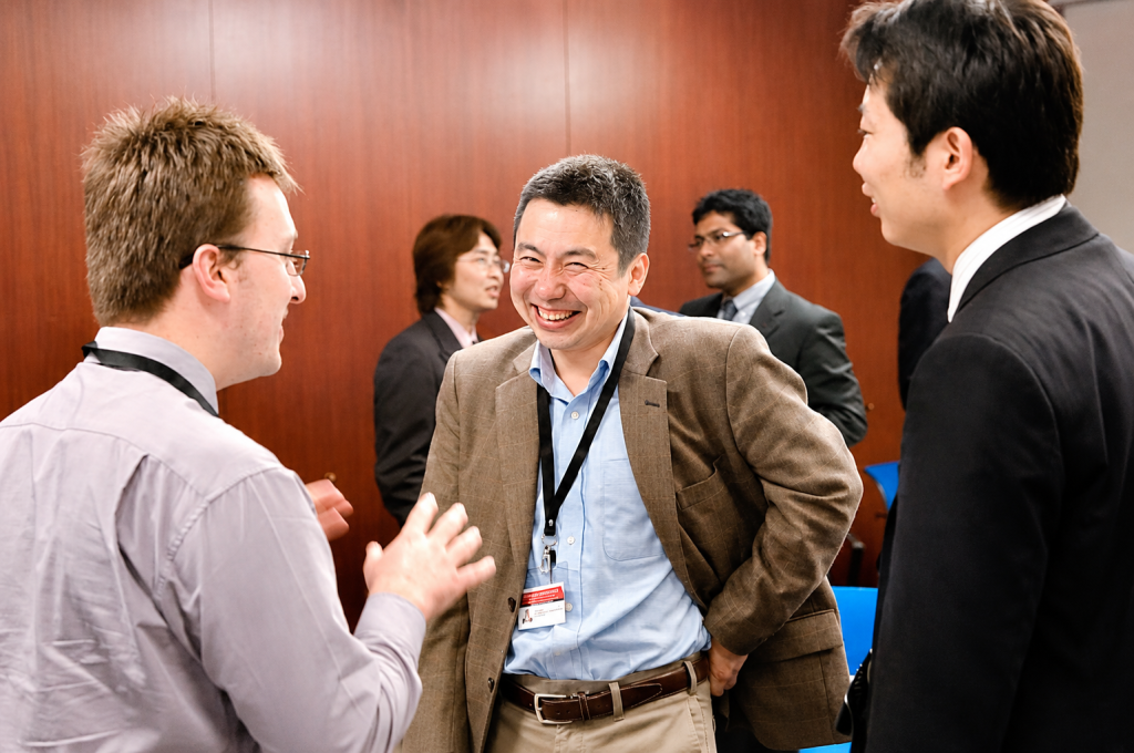 AU MBA students networking
