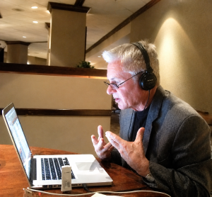 AU MA TESOL Designer & Senior TESOL Professor Dr. David Nunan teaching a live online class